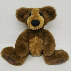 First & Main 12" Brown Tan Teddy Bear Wobegone Big Ears Plush
